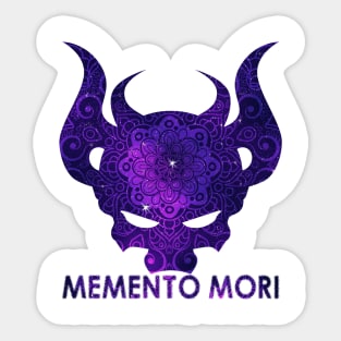 Memento Mori Sticker